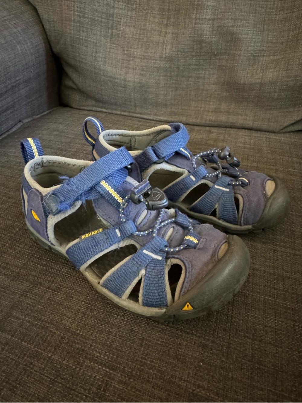 Keen Size 11 Kids Toddler Boys Blue Closed-Toe Sandals